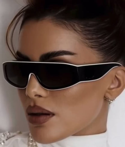 Modern Retro Cat Eye Small Frame Fashion Glasses Women Men's Simplicity All-Match Punk Festival Party