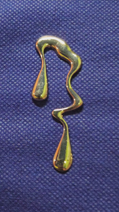 Asymmetrical Design Earrings