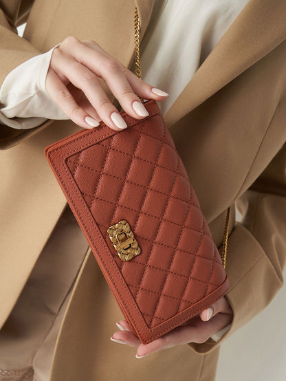 Charles & K eith Quilted Phone Pouch bag