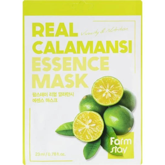 Korean Real calamansi essence mask gift