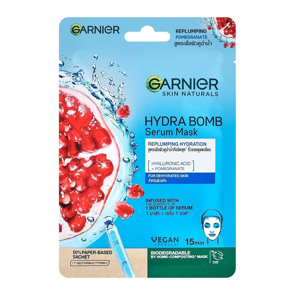 Garnier skin naturals hydra bomb serum mask gift