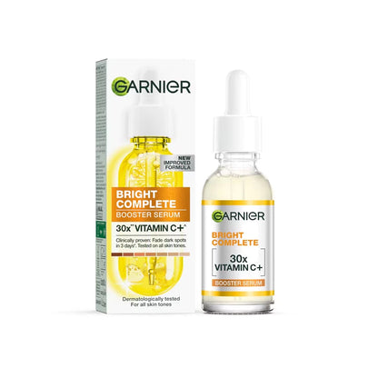 Garnier bright complete booster serum 30ml.gift